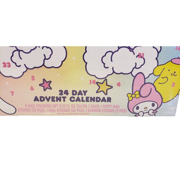 Hello Kitty Advent Calendar 24 Days New - Picture 5 of 11